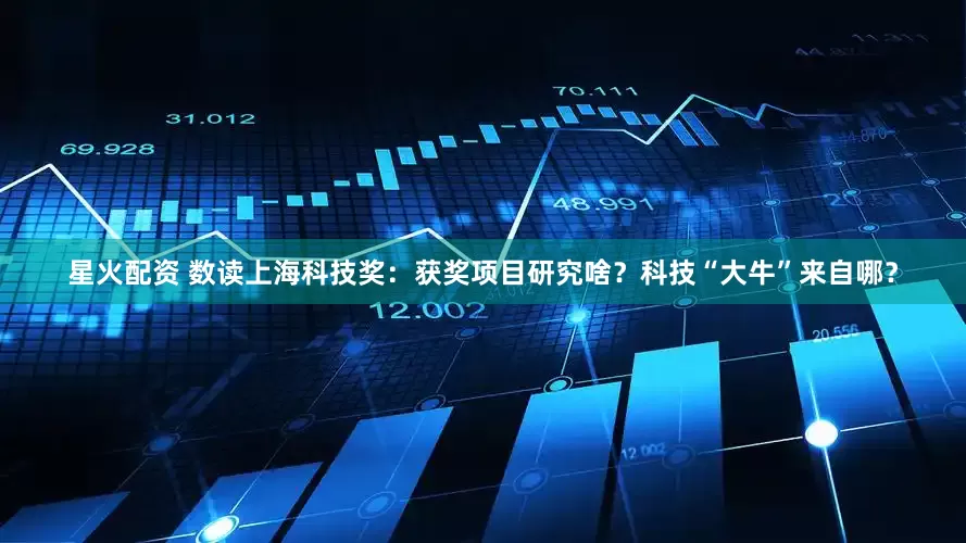 星火配资 数读上海科技奖：获奖项目研究啥？科技“大牛”来自哪？